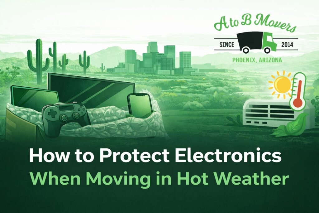 How to Protect Electronics When Moving in Hot Weather